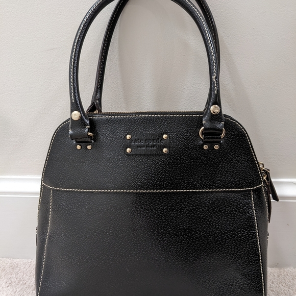Kate Spade black leather handbag - Picture 10 of 11